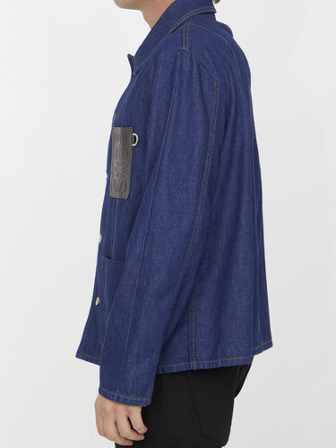 로에베 Workwear jacket in denim H526Y13X20