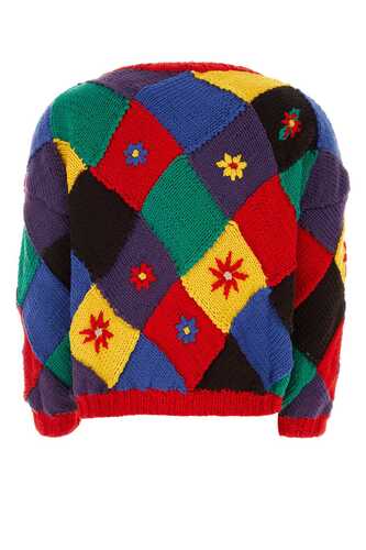 ERL Embroidered wool blend sweater / ERL07N008 1
