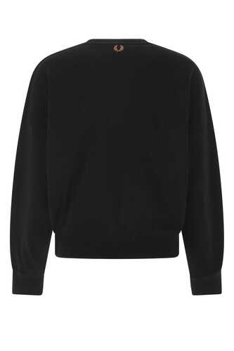 프레드페리 Black cotton sweatshirt / G2149 102