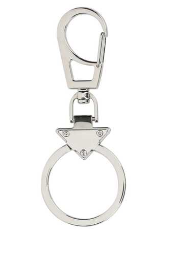 프라다 Silver metal key ring / 2PS05066A F0002