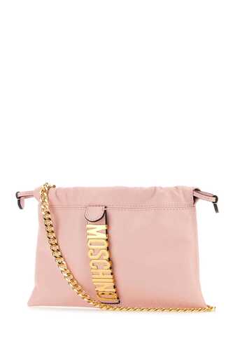MOSCHINO Pink leather clutch / A74758008 0225