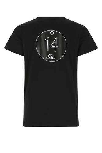 14 BROS Black cotton t-shirt  / 12679A3062B16 900
