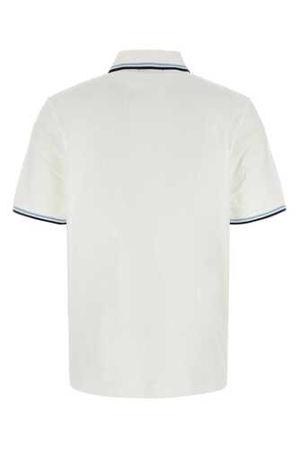 프레드페리 White piquet polo shirt / M12 300