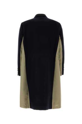 사카이 Black Wool Melton Coat / 2303114M 201