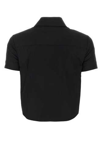 DSQUARED Black poplin shirt / S75DL0856S36275 900
