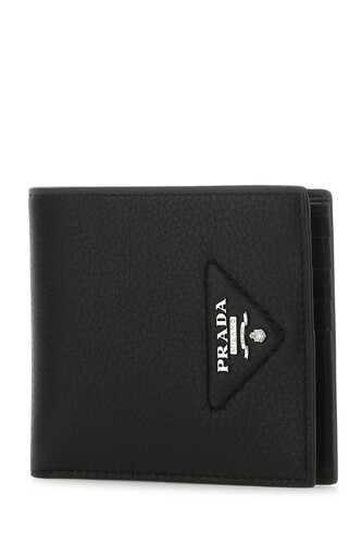 프라다 Black leather wallet / 2MO5132BBE F0002
