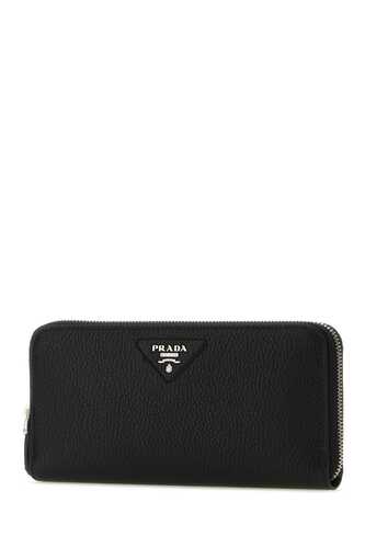 프라다 Black leather wallet  / 1ML5062BBE F0002