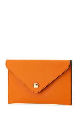 에트로 Orange leather pouch  / 1N1172192 750