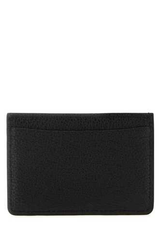 아페쎄 Black leather cardholder / PXBLHH63028 LZZ