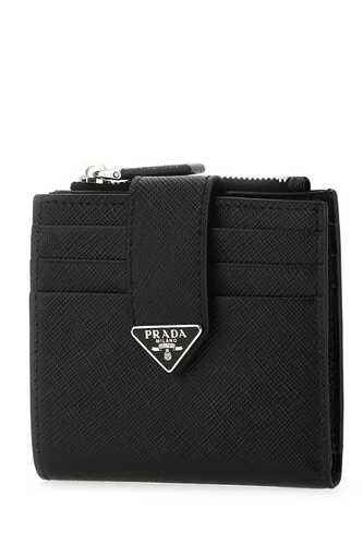 프라다 Black leather wallet  / 2MC0662DYG F0002