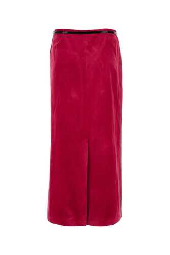 구찌 Fuchsia velvet skirt / 759796Z8BMP 5944