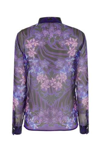 베르사체 Printed silk shirt / 10082281A07392 5BA60