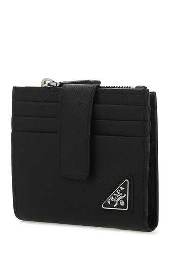 프라다 Black leather wallet  / 2MC066QHH F0002