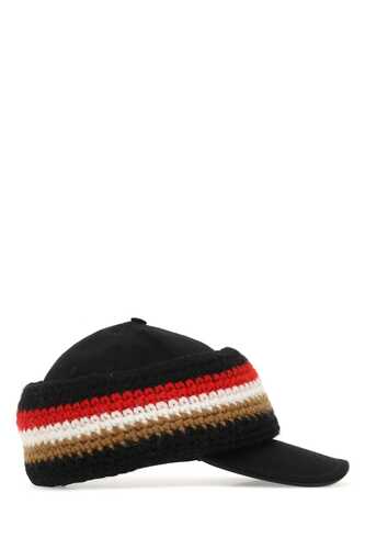 버버리 Black cotton hat  / 8052498 A1189