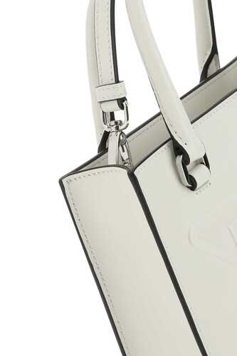 프라다 White leather handbag / 1BA333ASK F0009