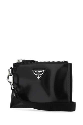 프라다 Black leather pouch  / 2TT141789 F0002