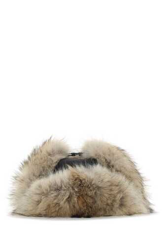 프라다 Nylon and fur hat / 1HC1692CEZ F0889