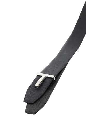 톰포드 Black leather belt  / TB178LCL236S 3LN01