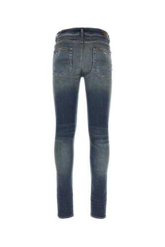 아미리 Blue stretch denim jeans / PXMD001 403