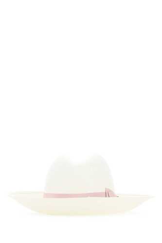 BORSALINO White straw hat  / 231979 0041
