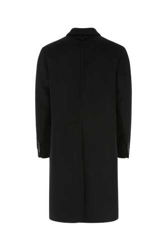 프라다 Black wool blend coat / UC472XS22203H F0002