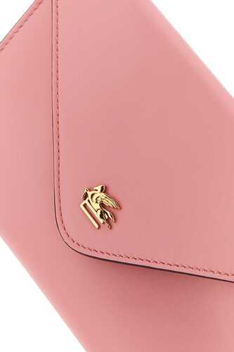 에트로 Pink leather pouch  / 1N1172192 651