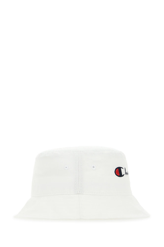 CHAMPION White cotton bucket hat / 805556 WW001