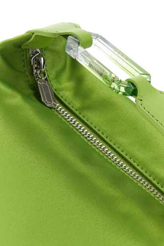 EERA Green satin Moonbag handbag  / MBSA15 GREEN