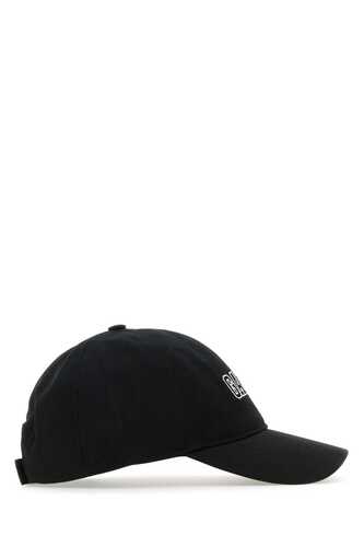 가니 Black cotton baseball cap / A4968 099
