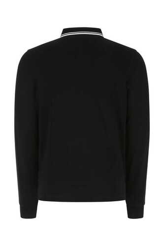 프레드페리 Black piquet polo shirt  / M3636 102