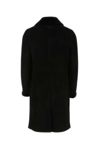 프라다 Black shearling coat / UPS585S222JHY F0806