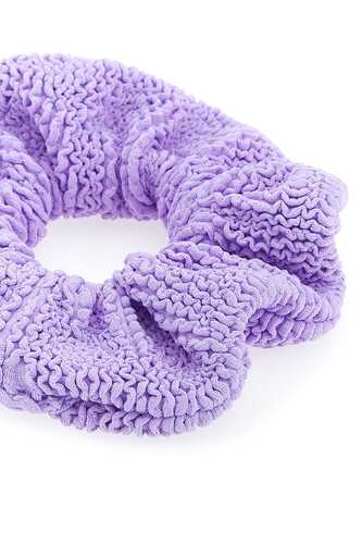 HUNZA G Lilac fabric scrunchie / SCRUNCHIET LILAC