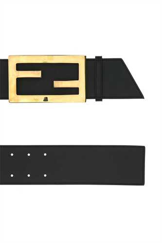 펜디 Black leather belt  / 8C0612A5DY F155L