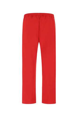 424 Red polyester joggers / 31424P043216525 18