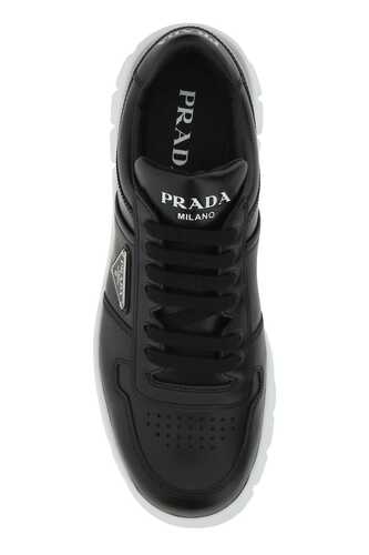 프라다 Black leather sneakers  / 2EE3783LJ6 F0632