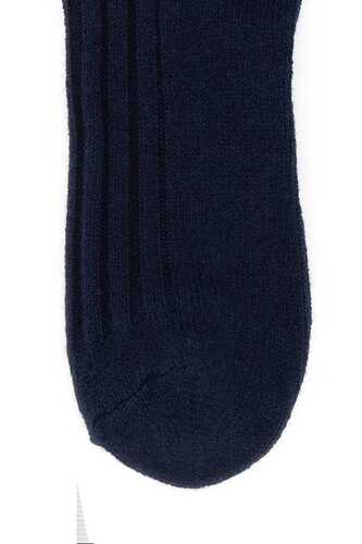 가니 Navy blue wool socks / A5295 683