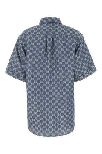 구찌 Embroidered linen shirt / 743235XDCHP 4405