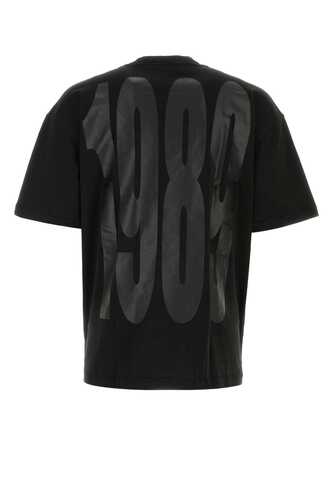 1989 STUDIO Black cotton t-shirt / D0707 BLACK