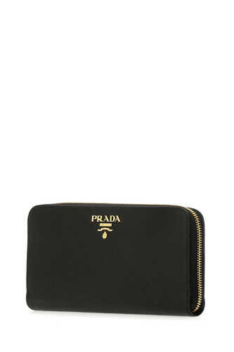 프라다 Black leather wallet / 1ML506QWA F0002