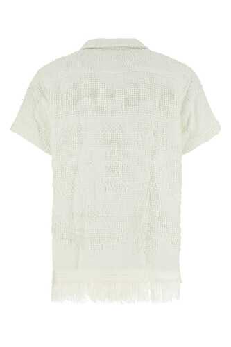 BODE White terry fabric shirt  / MRSH000158 WTMLT
