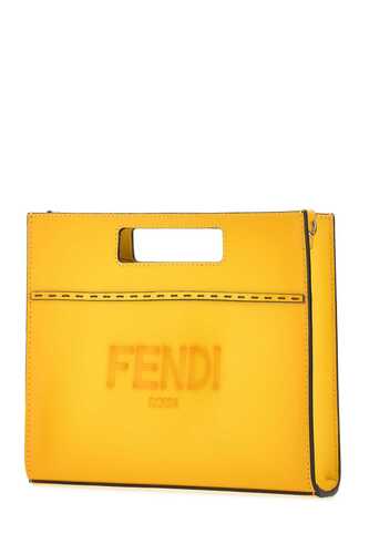 펜디 Yellow leather handbag / 7VA547AFIL F0CHF