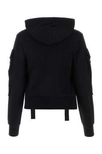 BLUMARINE Black cotton sweatshirt / 4F001A N0990