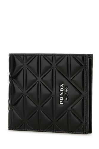 프라다 Black leather wallet / 2MO5132CNV F0002