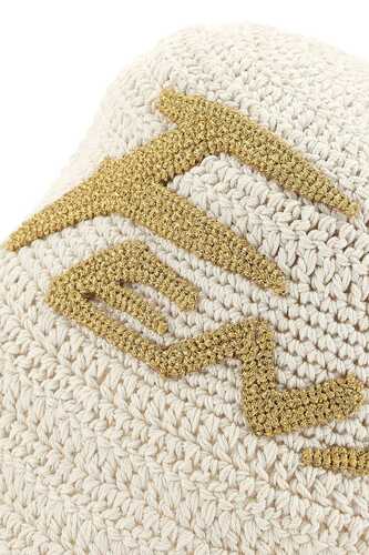 펜디 Ivory crochet hat / FXQ652ALDJ F0QG1