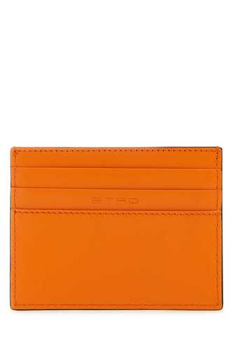 에트로 Orange leather cardholder  / 1H7692192 750