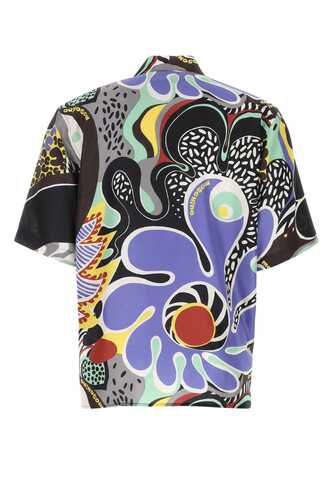 MOSCHINO Printed silk shirt  / A02072056 1555