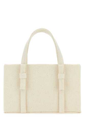 KARA Ivory canvas handbag / HB275H1837 CANVAS