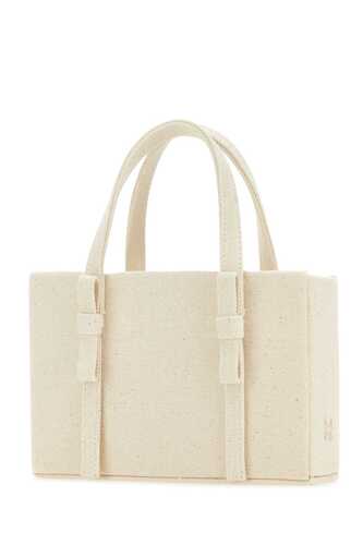KARA Ivory canvas handbag / HB275H1837 CANVAS