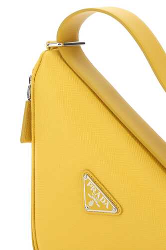 프라다 Yellow leather belt bag / 2VL0392FAD F0377
