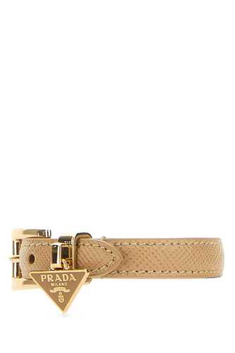 프라다 Beige leather bracelet  / 1IB351053 F0036